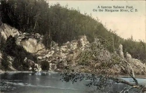 Ak Nova Scotia Kanada, Salmon-Pool, Margaree-River