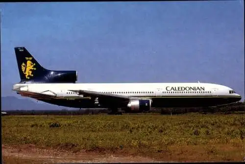 Ak Passagierflugzeug Lockeed L1011, British Caledonian