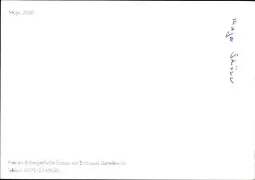 Ak Schauspielerin Maja Schöne, Portrait, Autogramm