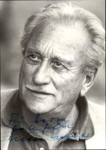 Ak Schauspieler Dieter Eppler, Portrait, Autogramm