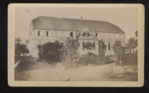 CdV Foto Wangenbourg Wangenburg Elsass Bas Rhin, Hotel Weger