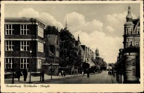 Ak Tschernjachowsk Insterburg Ostpreußen, Wilhelmstraße