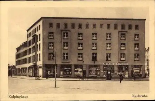 Ak Karlsruhe in Baden, Kolpinghaus, Karlstraße 115