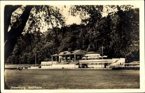 Ak Tschernjachowsk Insterburg Ostpreußen, Sporthalle