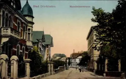 Ak Bad Dürkheim in der Pfalz, Mannheimer Straße