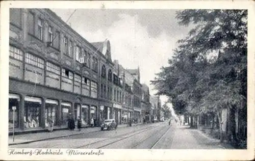 Ak Hochheide Homberg Duisburg im Ruhrgebiet, Mörserstraße