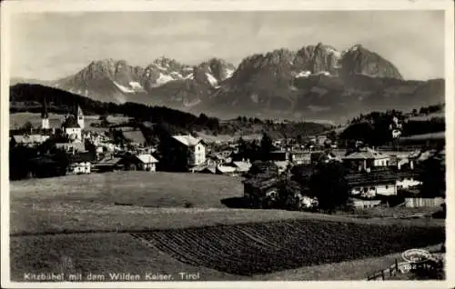 Ak Kitzbühel in Tirol, Panorama, Wilder Kaiser