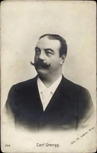 Ak Opernsänger Karl Grengg, Portrait