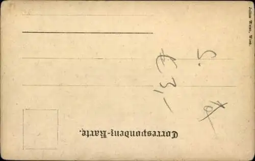 Ak Opernsänger Karl Grengg, Portrait