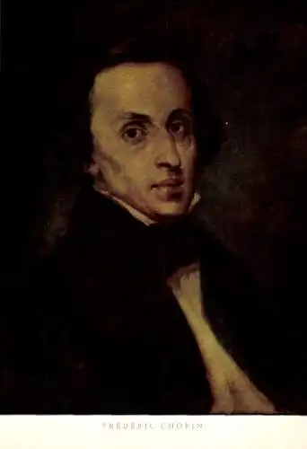 Künstler Ak Komponist Frédéric Chopin, Pianist, Klavierkomponist, Portrait