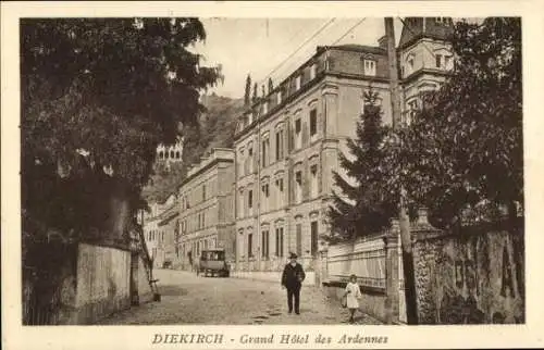 Ak Diekirch Luxemburg, Grand Hôtel des Ardennes