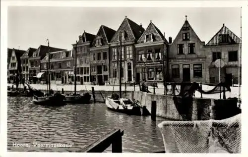 Ak Hoorn Nordholland Niederlande, Veermanskade