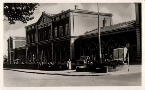 Ak Dordrecht Südholland Niederlande, Bahnhof