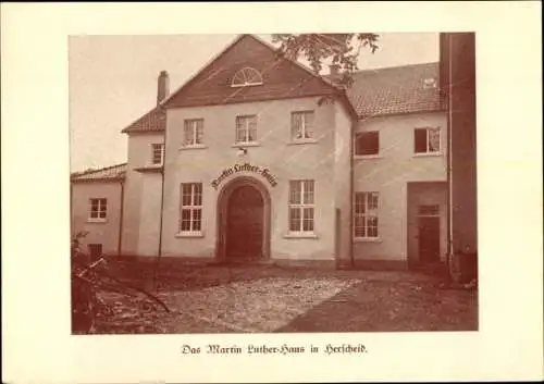 Ak Herscheid im Sauerland, Martin Luther Haus