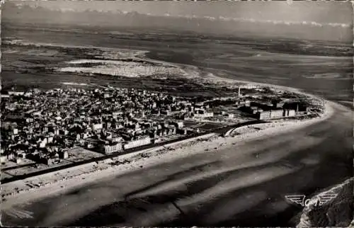 Ak Berck Plage Pas de Calais, Fliegeraufnahme