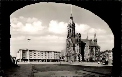 Ak Rheydt Mönchengladbach am Niederrhein, Blick auf die Hauptkirche