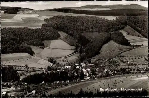 Ak Brunskappel Olsberg im Sauerland, Panorama