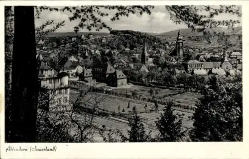 Ak Attendorn im Sauerland, Panorama