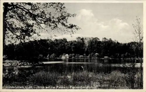 Ak Hohenlychen Lychen in der Uckermark, Pannwitz Frauen-Sanatorium