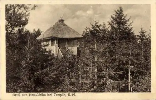 Ak Ahrensdorf Templin in der Uckermark, Neu-Afrika