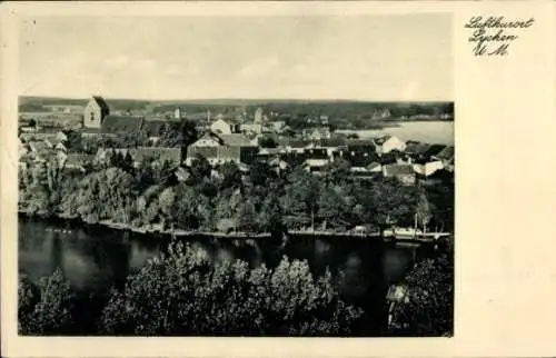 Ak Lychen in der Uckermark, Gesamtansicht