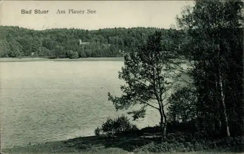 Ak Stuer in Mecklenburg, Plauer See