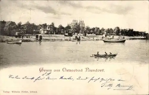 Ak Ostseebad Niendorf Timmendorfer Strand, Strand, Ruderboote