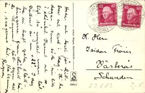 Ak Ostseebad Scharbeutz in Holstein, Strand