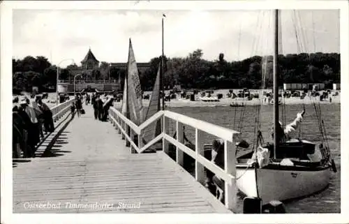 Ak Ostseebad Timmendorfer Strand, Segelboote, Strand