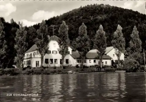 Ak Obernzell an der Donau Niederbayern, Gasthof Zur Kohlbachmühle