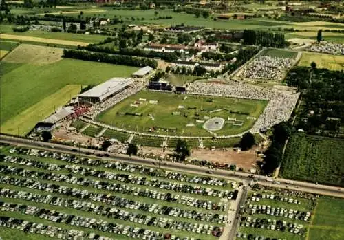 Ak Seffent Laurensberg Aachen in Nordrhein Westfalen, Reiterstadion, Luftansicht