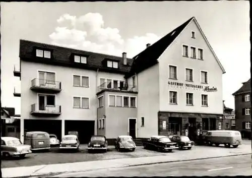 Ak Heilbronn am Neckar, Gasthaus und Metzgerei Kraiss, Urbanstraße 13, Autos