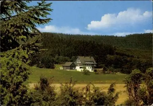 Ak Oesterberge Eslohe im Sauerland, Gasthof und Pension Bergeshöh