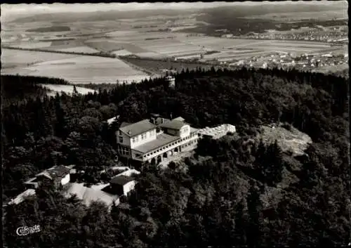 Ak Goslar am Harz, Berghotel Steinberg, Fliegeraufnahme