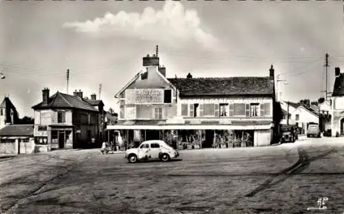 Ak Cernay-la-Ville Yvelines, Grande Place, Hotel