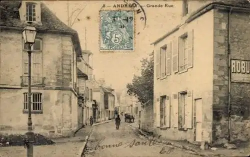 Ak Andrésy Yvelines, Grande Rue