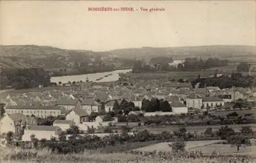 Ak Bonnieres sur Seine Yvelines, Gesamtansicht