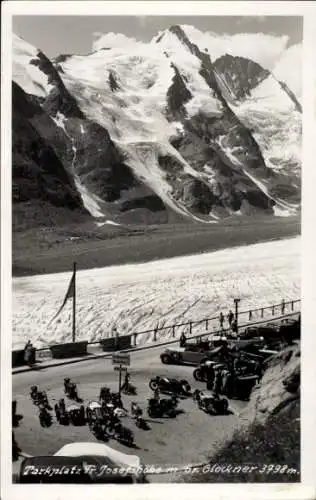 Ak Parkplatz Josefshöhe, Großglockner