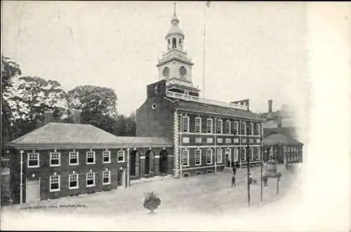 Ak Philadelphia Pennsylvania USA, Independence Hall