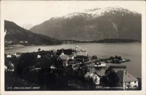 Ak Sogn Balholmen Norwegen, Panorama