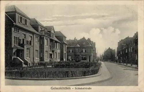 Ak Gelsenkirchen im Ruhrgebiet, Schinkelstraße