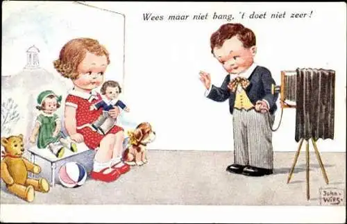 Set von 4 AK von John Wills