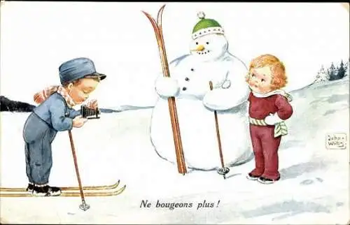 Set von 4 AK von John Wills