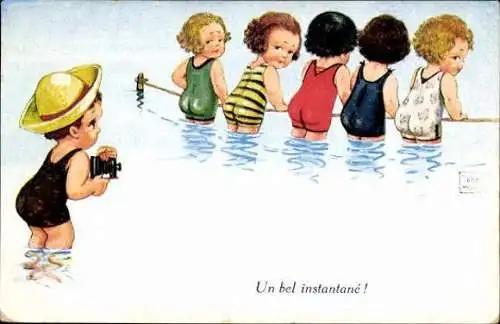 Set von 4 AK von John Wills