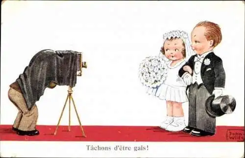 Set von 4 AK von John Wills