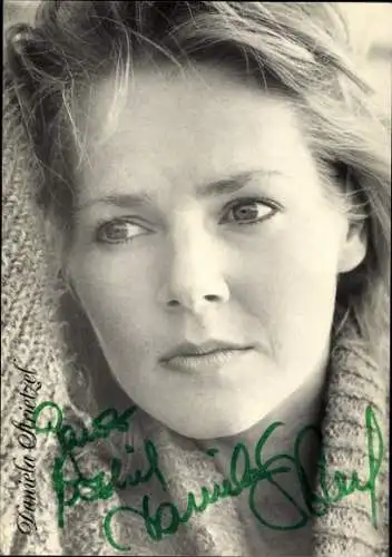 Ak Schauspielerin Daniela Strietzel, Portrait, Autogramm