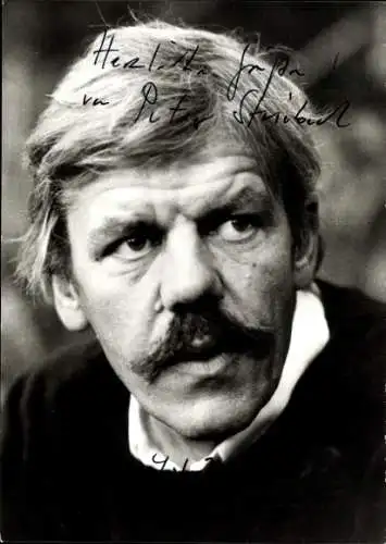 Ak Schauspieler Peter Striebeck, Portrait, Autogramm