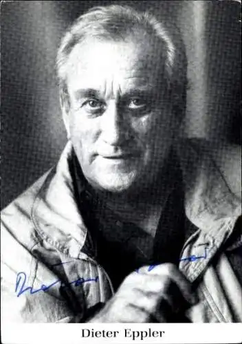 Ak Schauspieler Dieter Eppler, Portrait, Autogramm