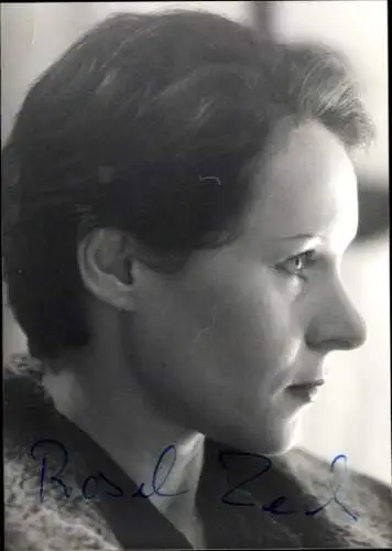 Ak Schauspielerin Rosel Zech, Portrait, Autogramm