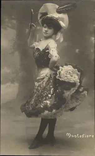 Ak Schauspielerin Montefiore, Portrait